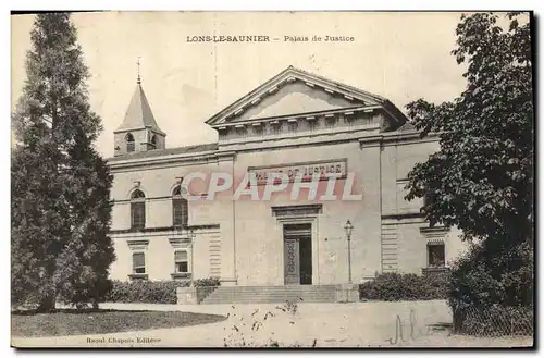 Cartes postales Palais de justice Lons le Saulnier