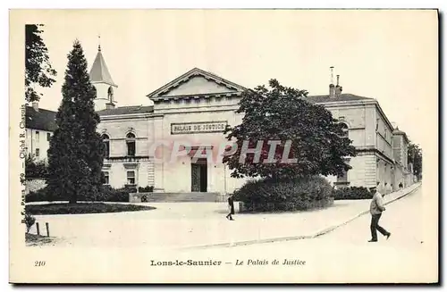 Cartes postales Palais de justice Lons le Saulnier