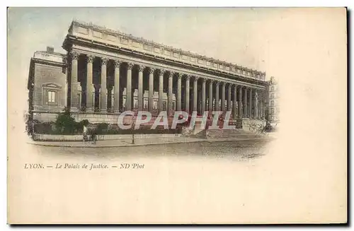 Cartes postales Palais de justice Lyon