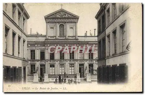 Cartes postales Palais de justice Lille