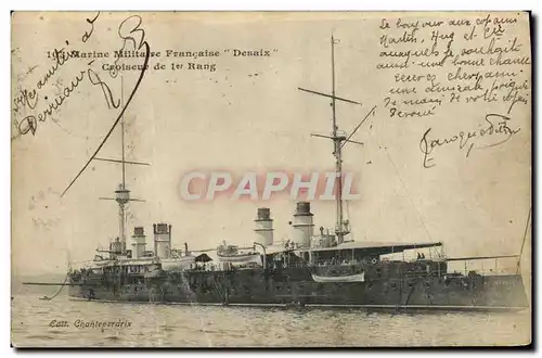 Cartes postales Bateau de guerre Desaix Croiseur de 1er rang