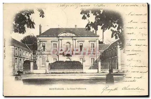 Cartes postales Montargis La Sous Prefecture