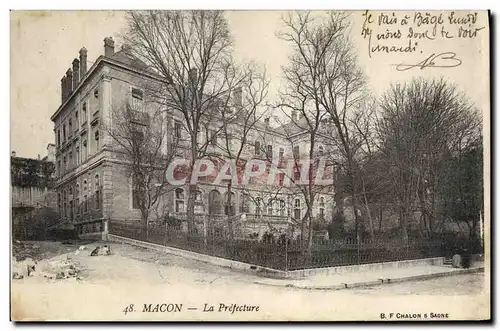 Cartes postales Prefecture Macon