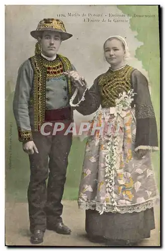 Ansichtskarte AK Folklore Maries de ploare Environs de Douarnenez L'entree de la Gavotte