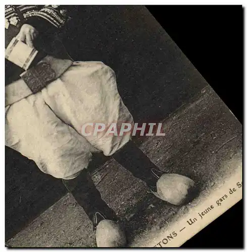 Cartes postales Folklore Un jeune gars de Scaer