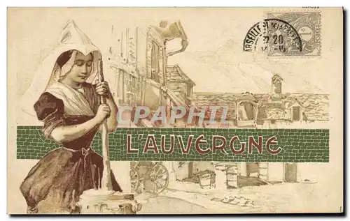 Cartes postales Folklore Auvergne