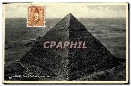Cartes postales Egypt Egypte Cairo The Chefren Pyramid