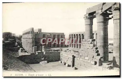 Ansichtskarte AK Egypt Egypte Luxor Temple of Luxor