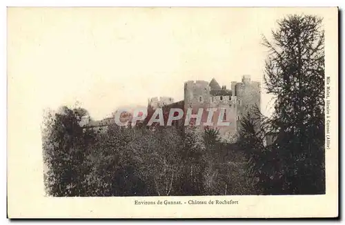 Ansichtskarte AK Chateau de Rochefort Environs de Gannat