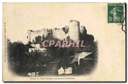 Cartes postales Ruines du vieux Chateau