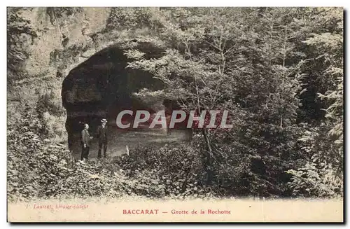 Ansichtskarte AK Grotte de la Rochotte Baccarat Grottes