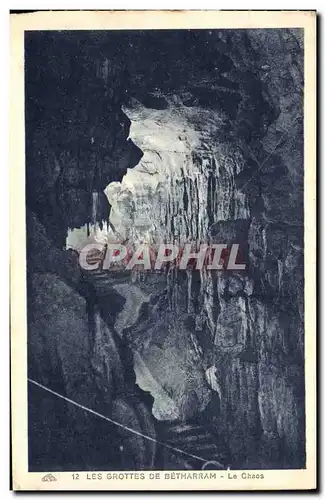 Cartes postales Grotte Grottes de Betharram Le chaos