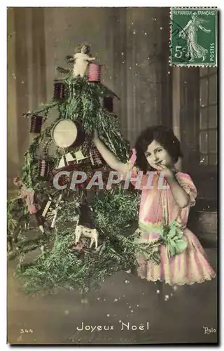 Ansichtskarte AK Fantaisie Enfant Poupee Noel