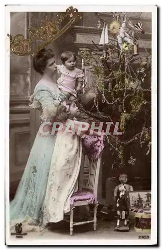 Cartes postales Fantaisie Enfant Femme Poupee