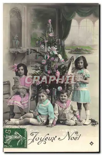 Cartes postales Fantaisie Enfants Noel Poupee