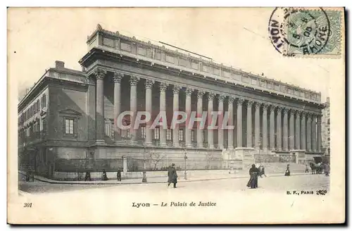 Cartes postales Palais de justice Lyon