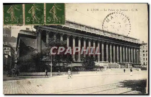 Cartes postales Palais de justice Lyon