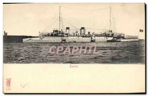 Cartes postales Bateau de Guerre Dunois