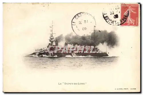 Cartes postales Bateau de Guerre Le Dupuy de Lome