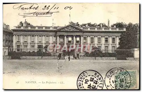 Cartes postales Prefecture Nantes