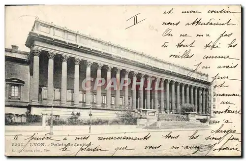 Cartes postales Palais de justice Lyon