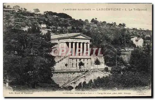 Cartes postales Palais de justice Largentiere