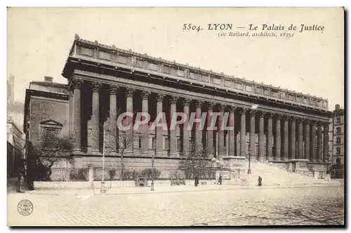 Cartes postales Palais de justice Lyon