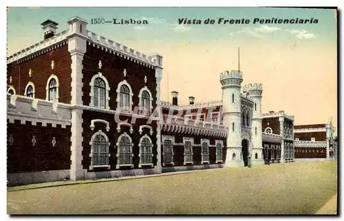 Ansichtskarte AK Palais de justice Lisbon Vista de Frente Penitenciara