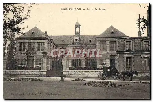 Cartes postales Palais de justice Montlucon