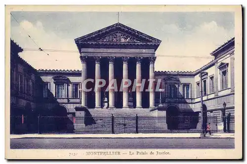 Cartes postales Palais de justice Montpellier