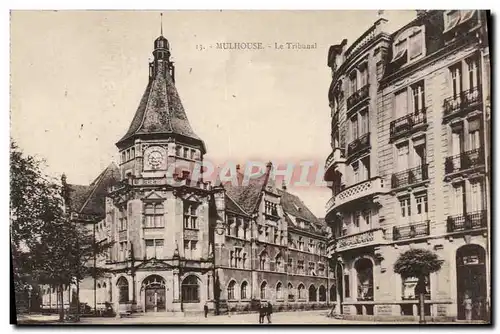 Cartes postales Palais de justice Mulhouse Le Tribunal