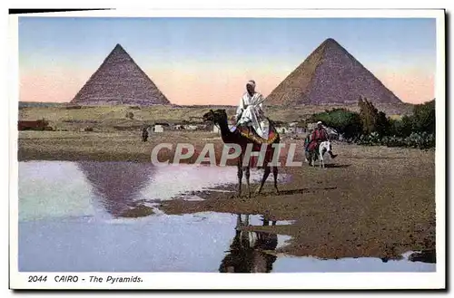 Ansichtskarte AK Egypt Egypte Cairo The Pyramids