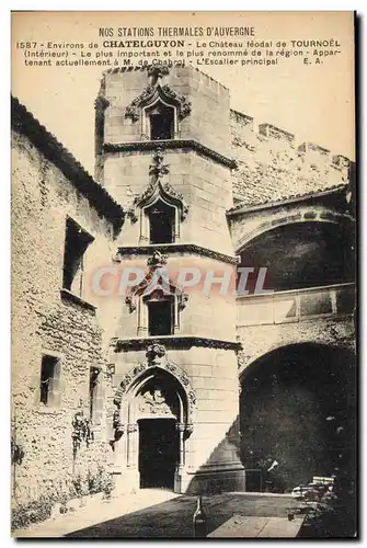 Cartes postales Chateau Environs de Chatelguyon Tournoel