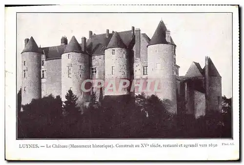 Cartes postales Chateau Luynes