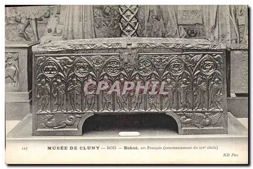 Cartes postales Chateau Musee de Cluny Bahut art Francais