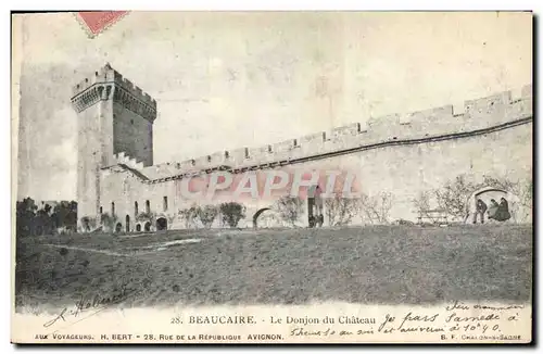 Cartes postales Beaucaire Donjon du Chateau