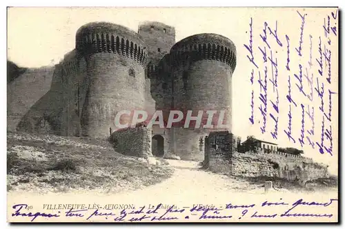 Cartes postales Chateau L'entree Villeneuve les Avignon