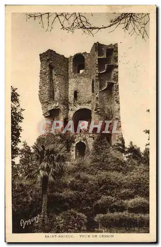 Cartes postales Chateau Saint Brieuc Tour de Cesson