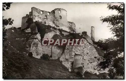 Moderne Karte Chateau Gaillard Les Andelys