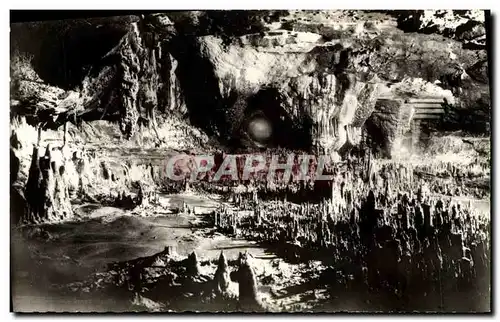 Ansichtskarte AK Grotte Grottes d'Arcy sur cure La salle de la vierge