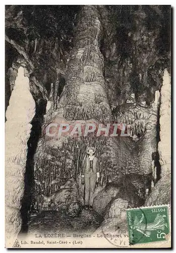 Ansichtskarte AK Grotte Grottes Bargilan Le minaret