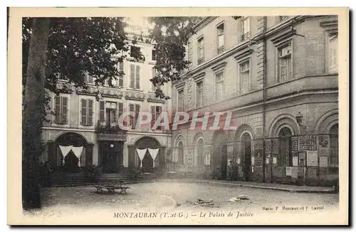 Cartes postales Palais de Justice Montauban