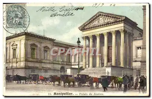 Cartes postales Palais de Justice Montpellier