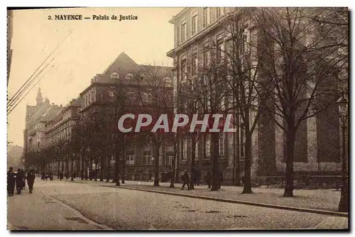 Cartes postales Palais de Justice Mayence