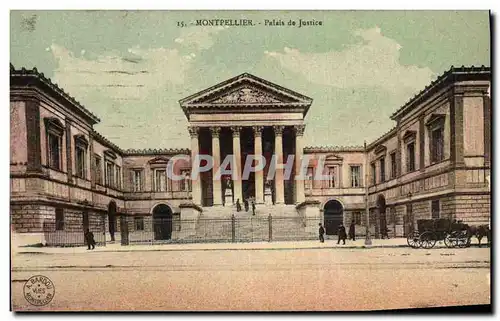 Cartes postales Palais de Justice Montpellier