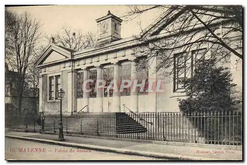 Ansichtskarte AK Palais de Justice Mayenne