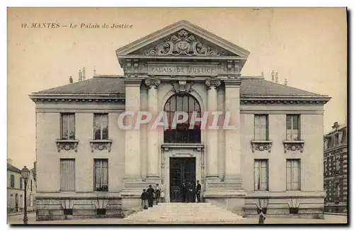 Cartes postales Palais de Justice Mantes