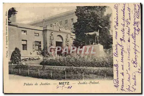 Ansichtskarte AK Palais de Justice Metz