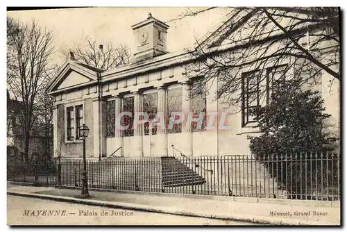 Ansichtskarte AK Palais de Justice Mayenne