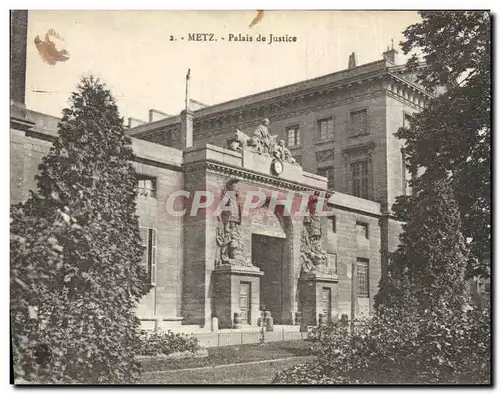 Cartes postales Palais de Justice Metz